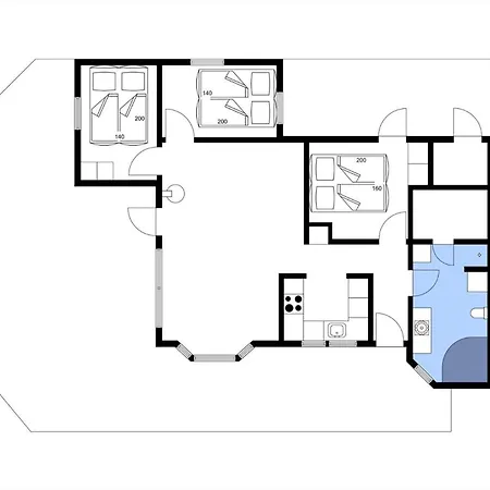 Tatil Evi Bl1678-pandrup-hunetorp-klitvej-1-b Pandrup